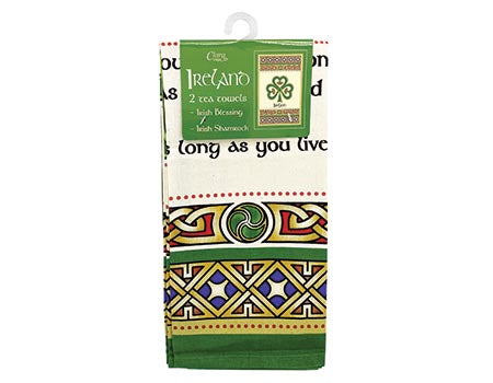 Ireland Set of 2 Tea Towels