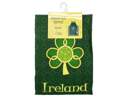 Shamrock Spiral Apron