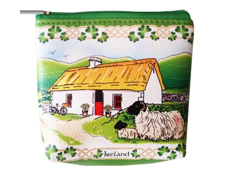 Land of Shamrocks Zip Purse