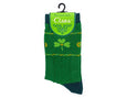 Green Socks with Shamrocks