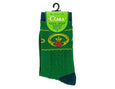 Green Socks with Claddagh Rings