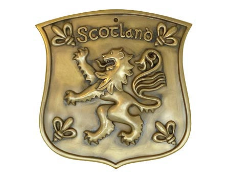 Lion Rampant Plaque