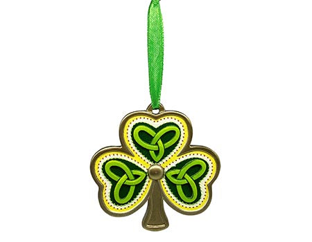 Celtic Spirit Irish Shamrock Ornament