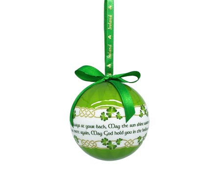 Irish Blessing Bauble