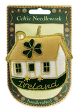 Irish Cottage Hanging Ornament