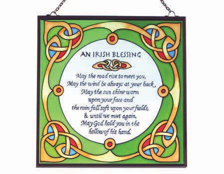 Irish Blessing Square Panel