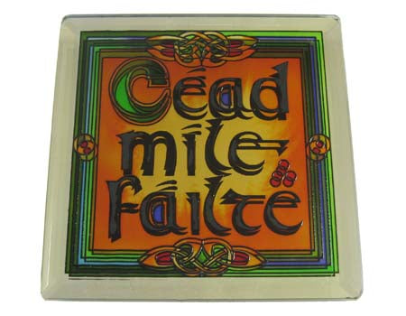 Failte Coaster - Stained Mirror