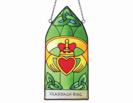 Claddagh Ring Gothic Panel