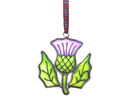 Scottish Thistle Christmas Decoration