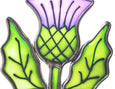 Scottish Thistle Christmas Decoration