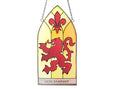 Lion Rampant Gothic Panel