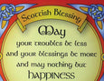 Scottish Blessing Coaster