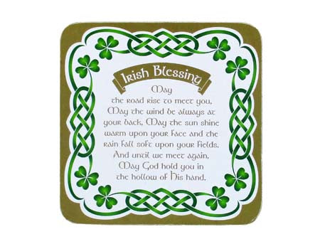 Irish Blessing Coaster