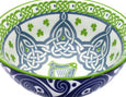 Irish Harp Bowl 11cm