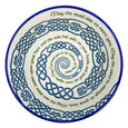 Irish Blessing Spiral Bowl 14cm