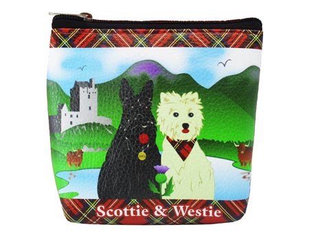 Scottie & Westie Money Purse