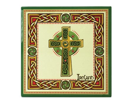 High Cross Ceramic Coaster