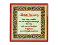 Welsh Blessing Ceramic Coaster