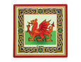 Welsh Dragon Ceramic Coaster