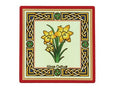 Welsh Daffodil Ceramic Coaster