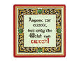Cwtch Ceramic Coaster