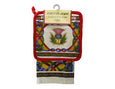 Scottish Weave Tea Towel & Pot Holder