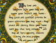 God Bless Our Home 4" Plate