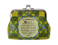 Irish Blessing Clip Purse