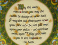Old Irish Blessing 8" Plate