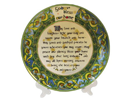 God Bless Our Home 8" Plate