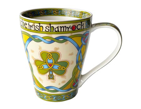 Irish Mug Shamrock Mug an Irish gift from Galway Ireland.