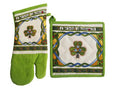 Shamrock Oven Mitt & Pot Holder