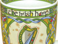 Irish Harp China Mug Irish gift from Galway Ireland.