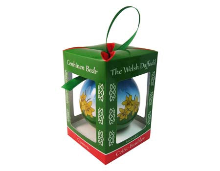 Welsh Daffodil Bauble