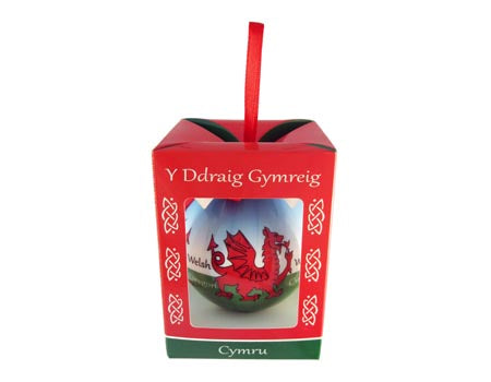 Welsh Dragon Bauble