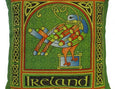 Celtic Peacock Cushion Cover Small