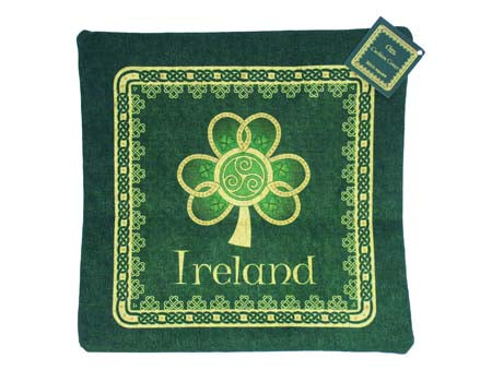 Shamrock Spiral Cushion Cover Small