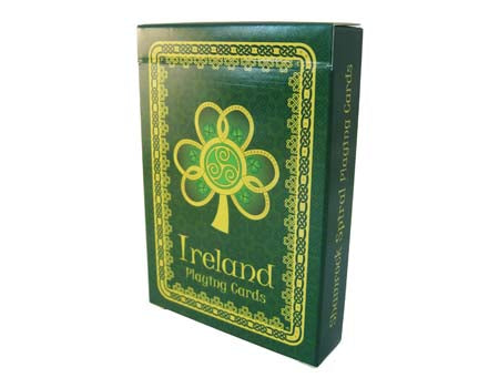 Shamrock Spiral Playing Cards