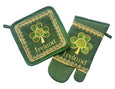 Shamrock Spiral Oven Mit & Pot Holder