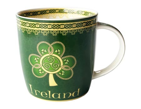 Shamrock Spiral Mug