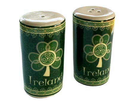 Shamrock Spiral Salt & Pepper Set