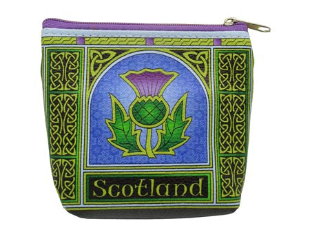 Scottish Window Zip Purse