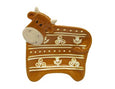 Highland Cow Woolly Ware Teabag Holder