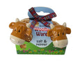 Highland Cow Woolly Ware Salt & Pepper