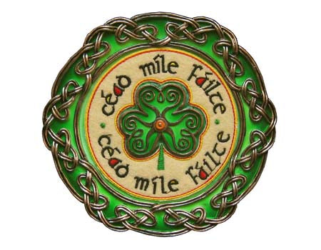 Cead Mile Failte Plaque