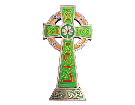 Shamrock Cross Plaque