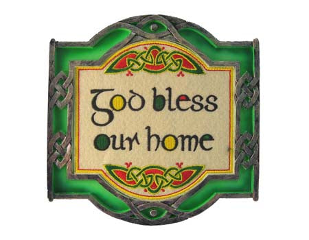 God Bless our Home Wall Plaque