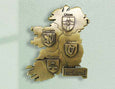 Provinces of Ireland Bronze Wall Plaque