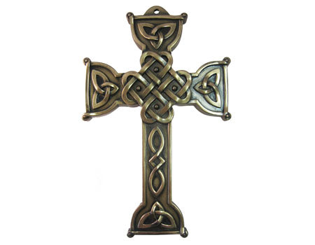 Celtic Love Cross Wall Plaque