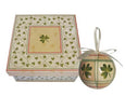 Set of 4 Shamrock Baubles